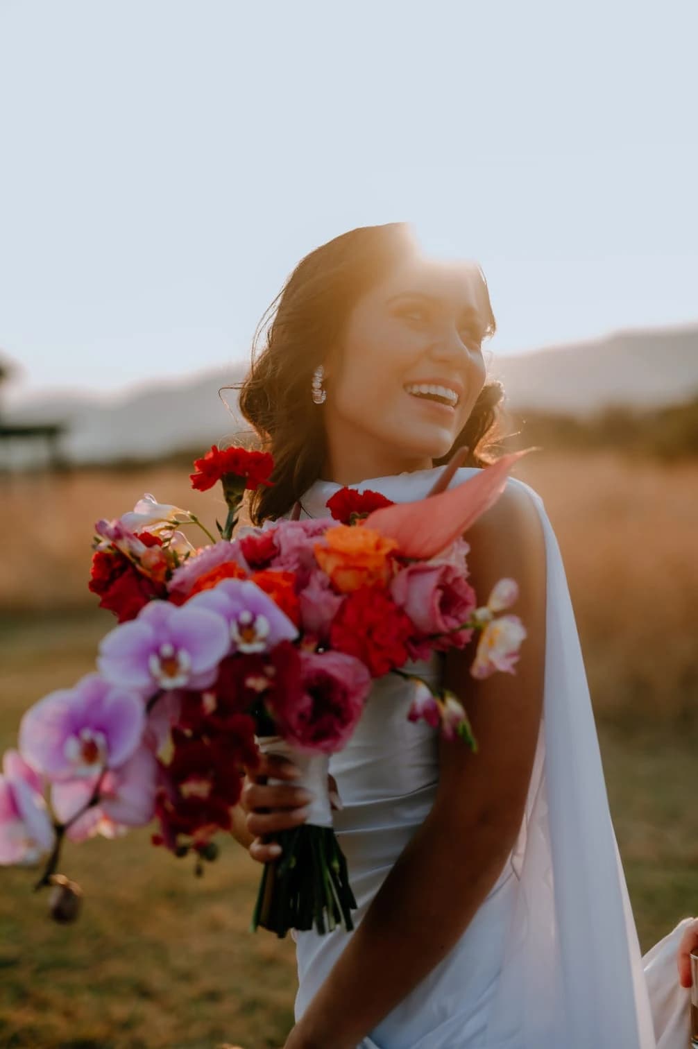 Custom bridal bouquets and luxury wedding boutonnieres styling